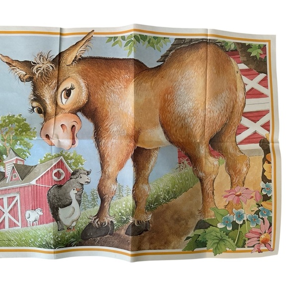 Vintage 1981 Pin the Tail on the Donkey Game-Golden 4799-3 - Picture 4 of 4